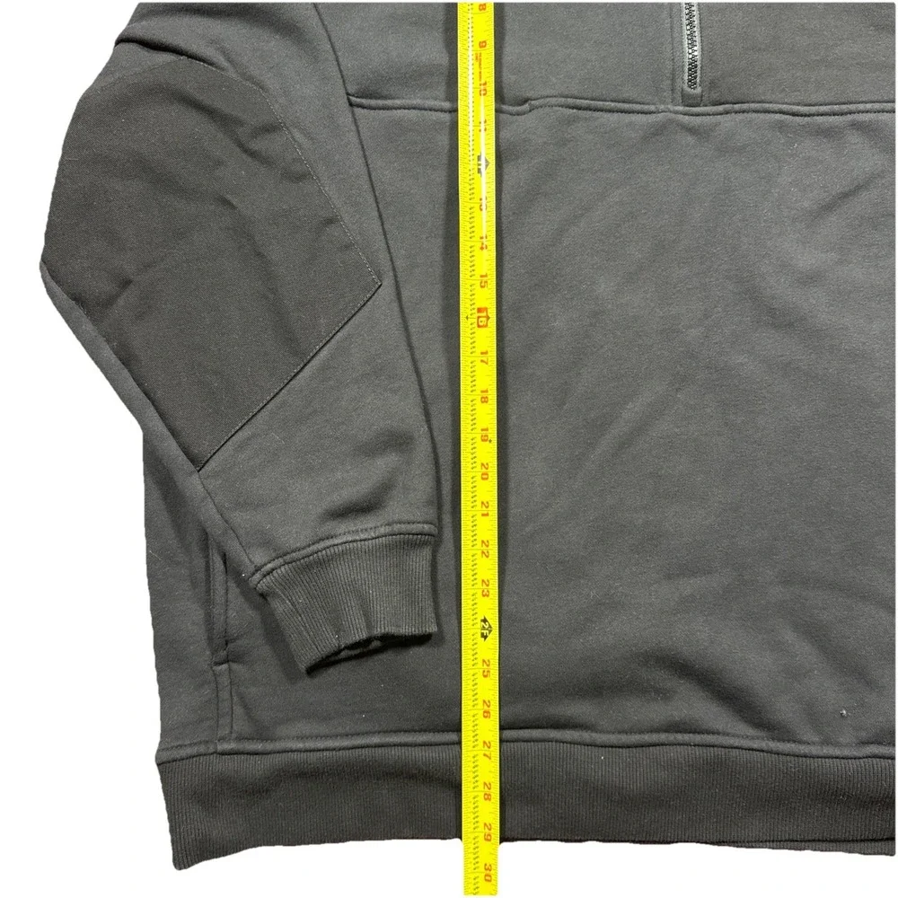 5.11 Tactical 1/4 Zip Fleece Sweater Black Long Sleeve Rugged Mens Size 3XL